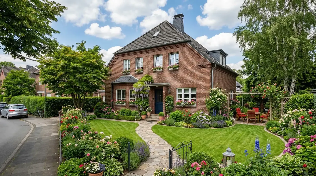 Gepflegtes Haus mit Garten in Bochum